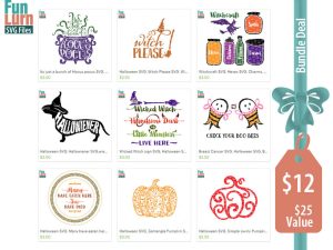 Halloween SVG Bundle 1, Hocus Pocus, Hallowiener, Witchcraft, witch please, Wicked witch sign, Witchcraft labels SVG, DXF, Png Cut Files
