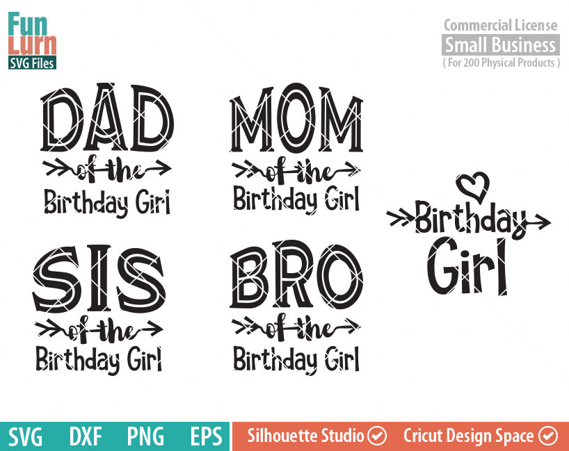 Download birthday-girl-svg-mom-of-the-birthday-girl-dad-of-the ...