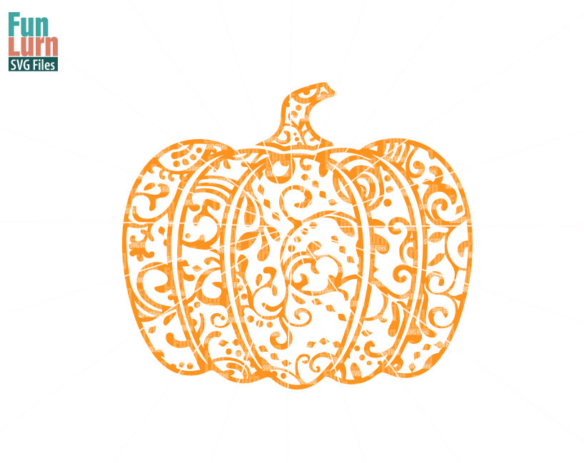 Download Zentangle Pumpkin SVG - FunLurn