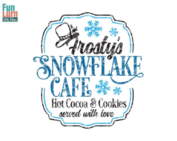 Snowflake Cafe SVG