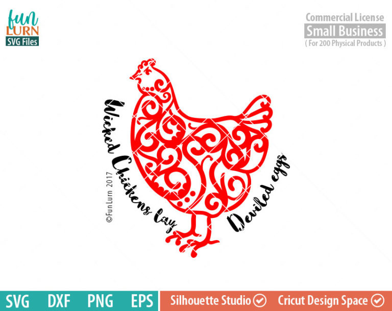 Download Wicked chickens lay deviled eggs SVG - FunLurn SVG