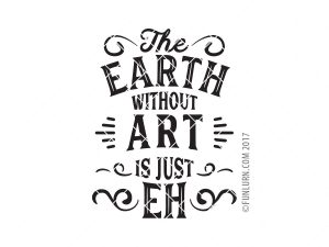 The earth without art is just eh SVG