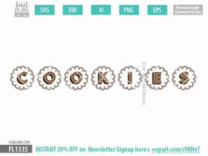 Cookie Booth Banner Elements svg