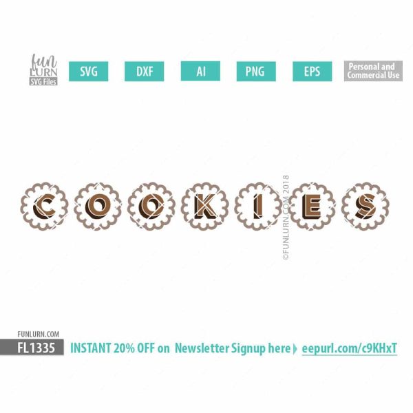 Cookie Booth Banner Elements svg