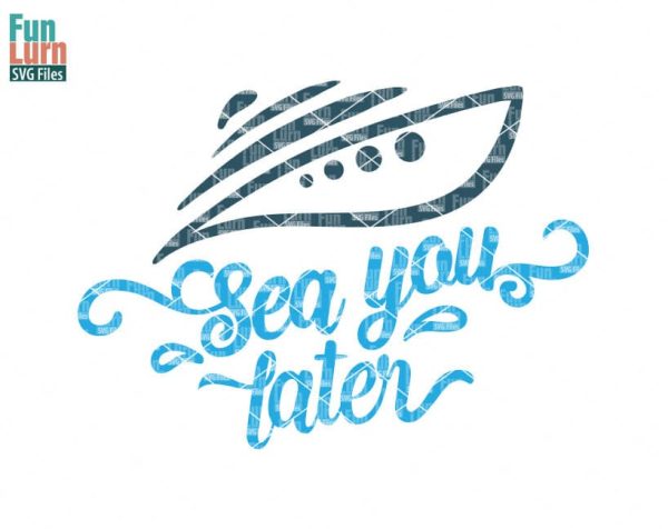 Sea you later SVG