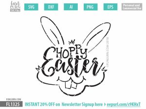 Hoppy Easter svg