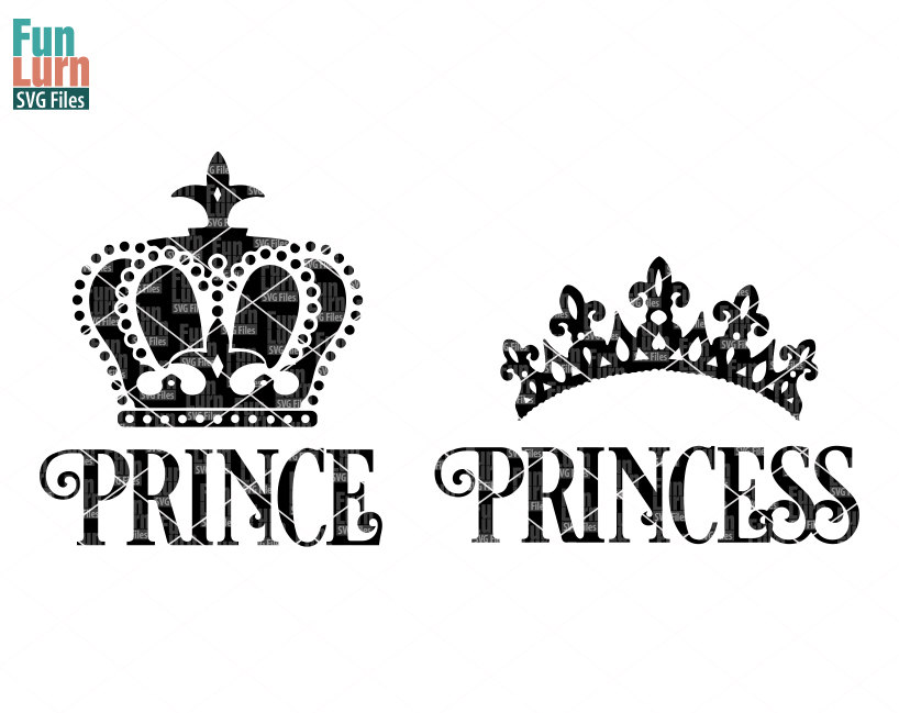 Download Prince Princess Crown Svg Funlurn