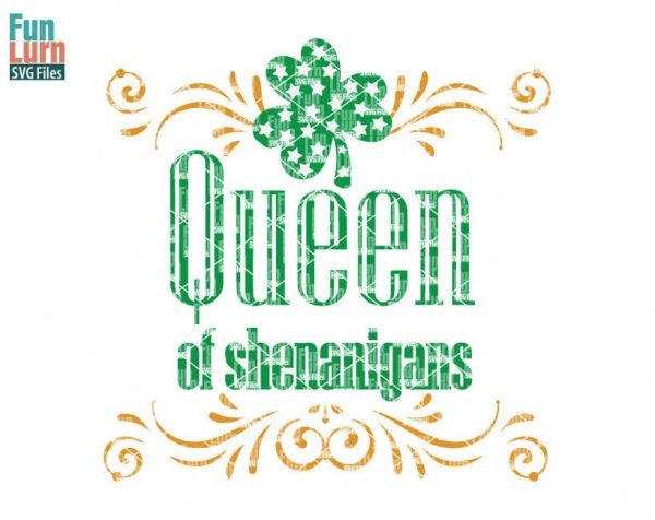 Queen of Shenanigans svg