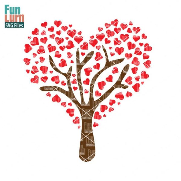 Heart Tree SVG - FunLurn