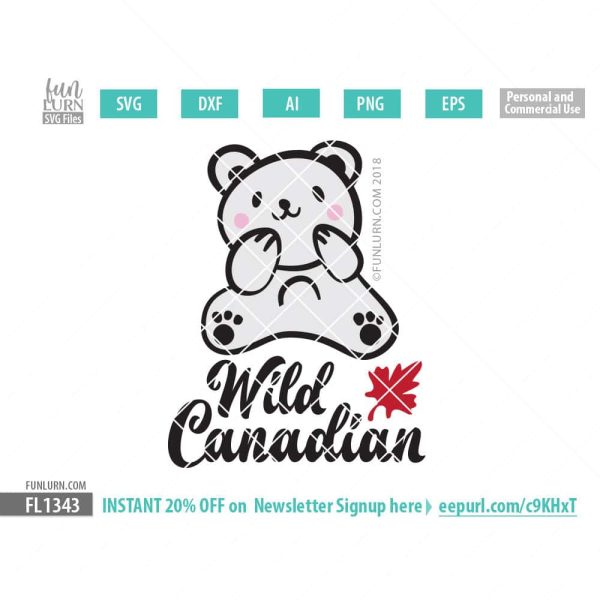 Wild Canadian SVG
