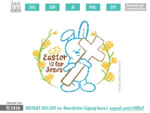 Easter is for Jesus SVG