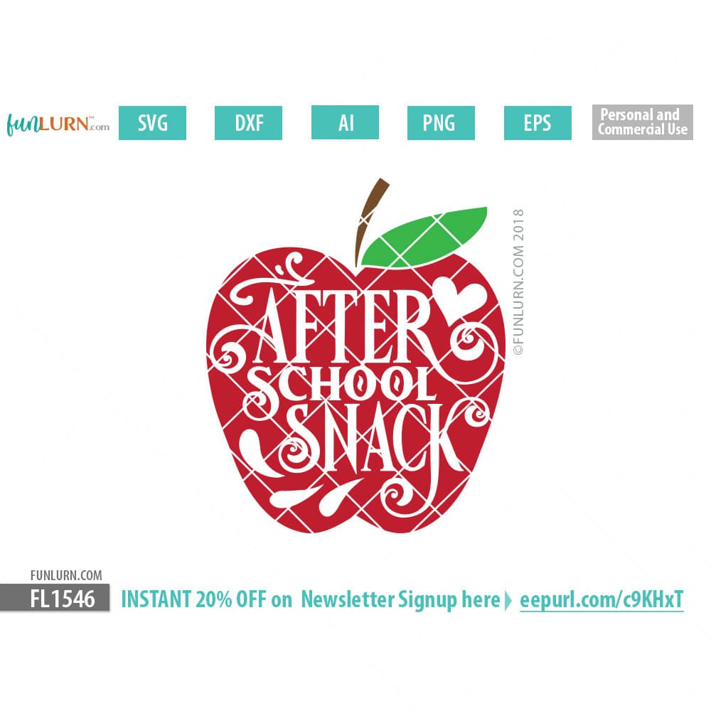 Download After school snack svg - FunLurn