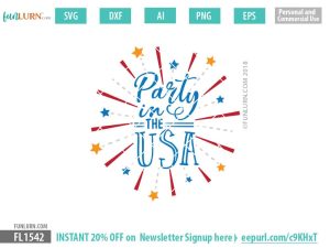 Party in the USA svg