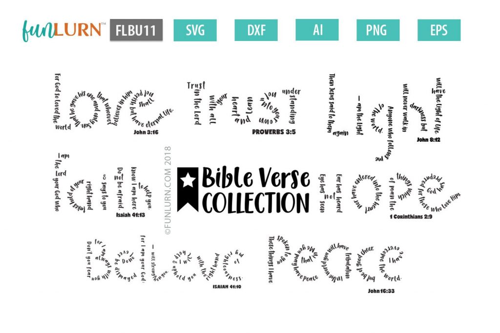 Bible Verses SVG Bundle - FunLurn