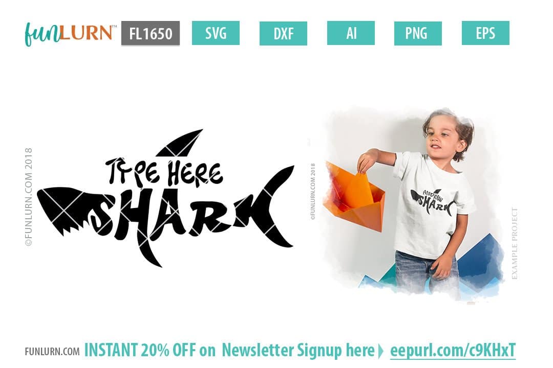 Download Custom Shark SVG - FunLurn