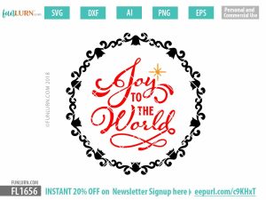 Joy to the world SVG