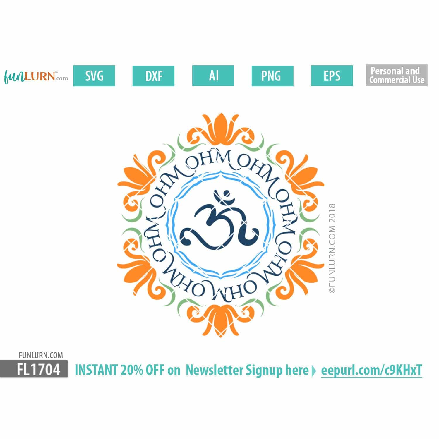 Download Ohm Mandala Svg Funlurn PSD Mockup Templates