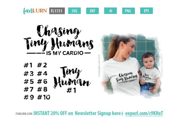 Chasing tiny humans is my cardio SVG