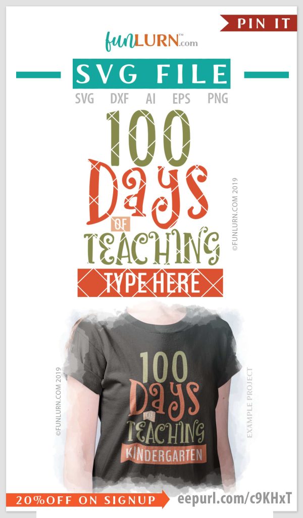 100 days of teaching