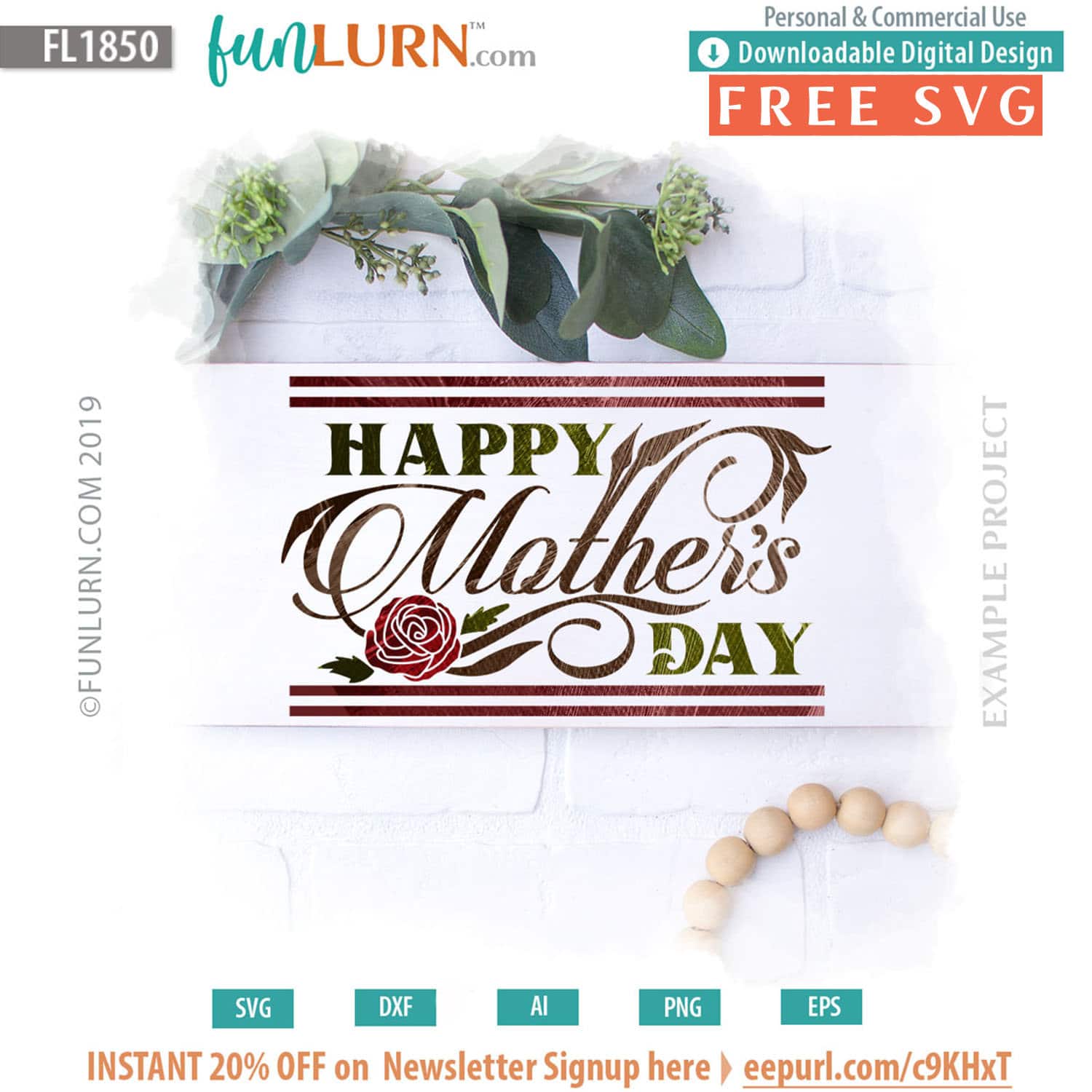 Download Happy Mother's Day svg - FunLurn