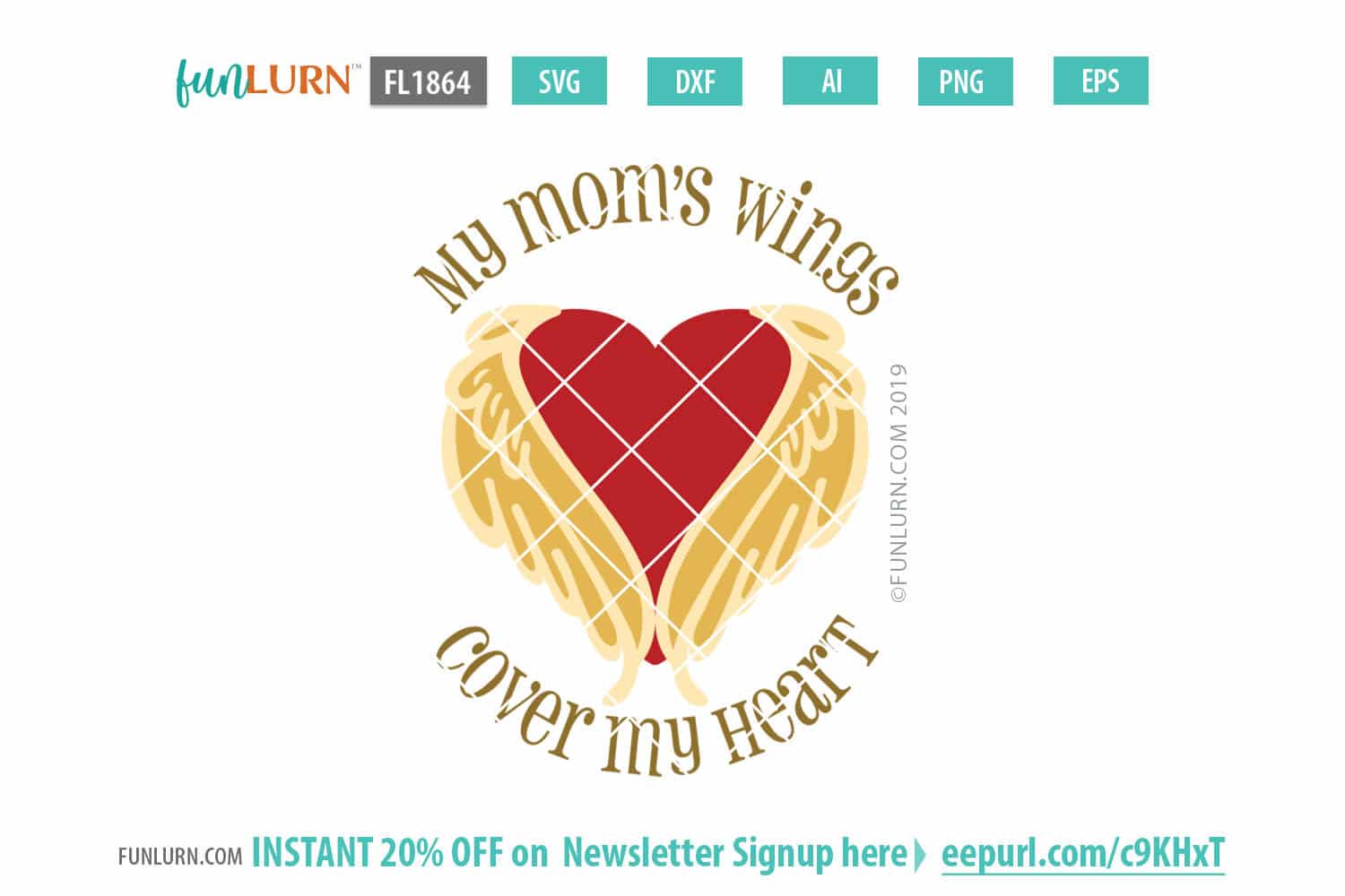 Download My mom's wings cover my heart - FunLurn