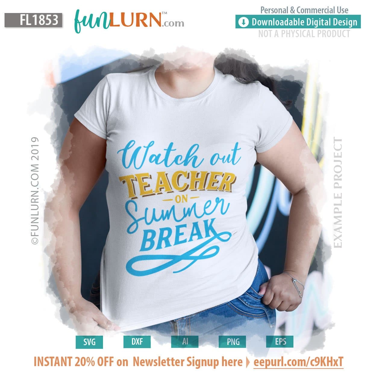 Download Watch out teacher on summer break svg - FunLurn
