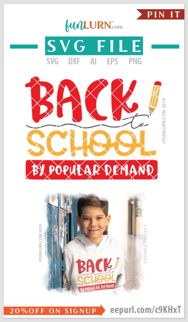 back to school by popular demand