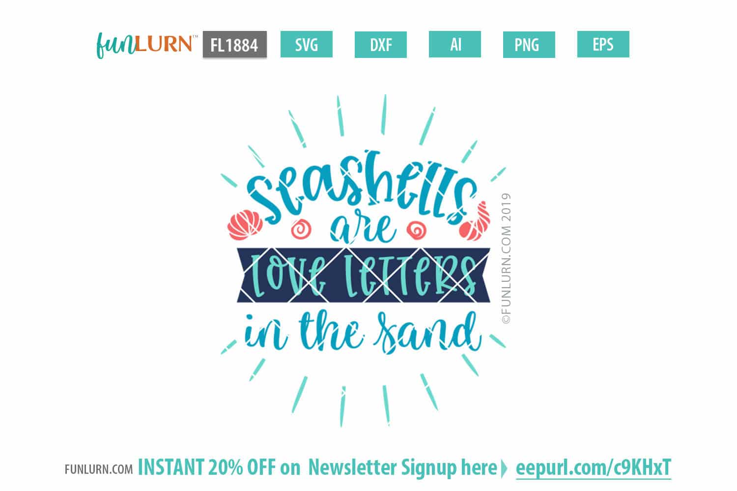 Download Seashells are love letters in the sand - FunLurn