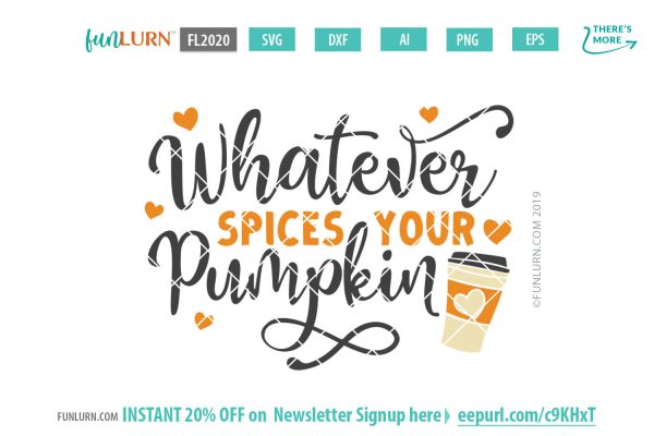 Whatever spices your pumpkin svg
