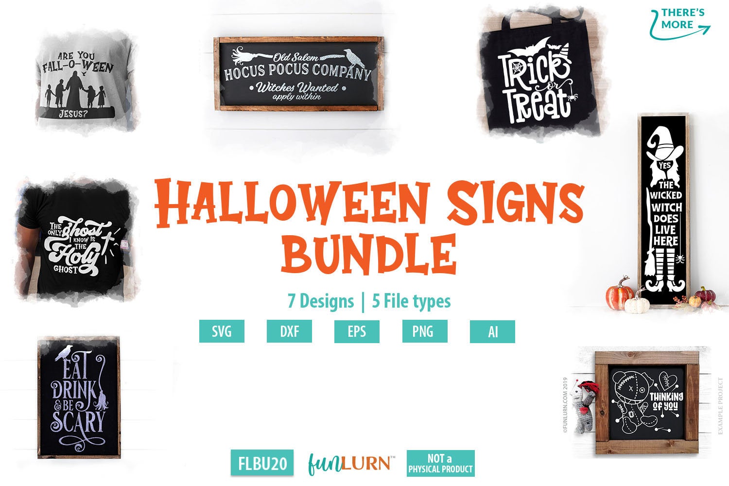Download Halloween Signs Bundle Funlurn