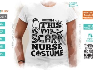 This is my scary nurse costume