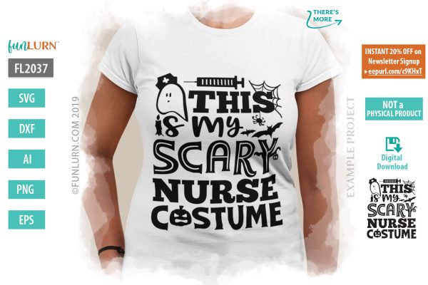 This is my scary nurse costume