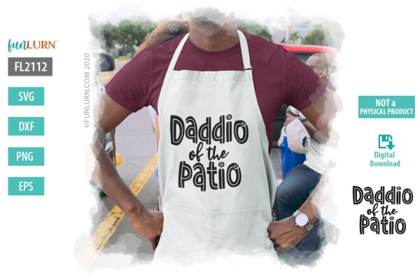 Daddio of the Patio SVG