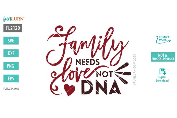 Family needs love not DNA