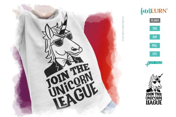 Join the Unicorn League SVG